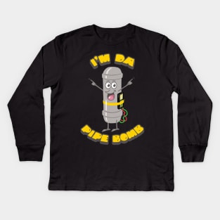 I'M DA PIPE BOMB Kids Long Sleeve T-Shirt